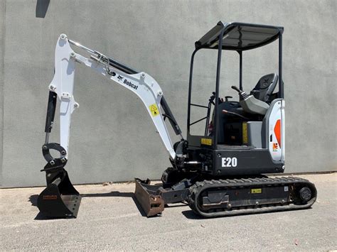 2018 bobcat e20 mini excavator|bobcat mini excavator size chart.